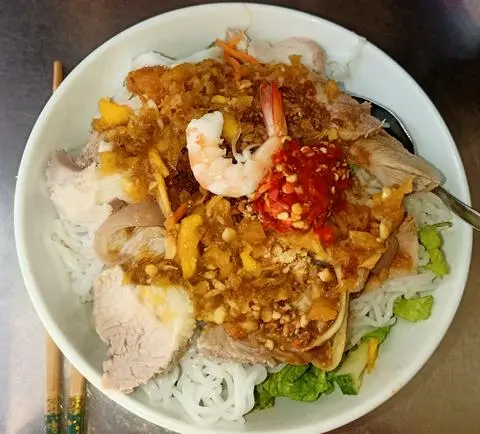 Hình ảnh Bún Mắm Nêm Tôm Thịt 