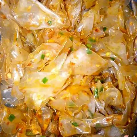 Hình ảnh Bánh tráng Sa tế - Mỡ hành