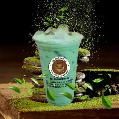 Hình ảnh Matcha Latte Truyền Thống