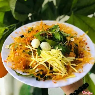 Hình ảnh Bánh Tráng Trộn Khô Bò Đen 