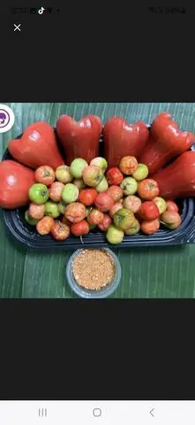 Hình ảnh Combo mận đỏ - sơ ri Gò Công 500gr