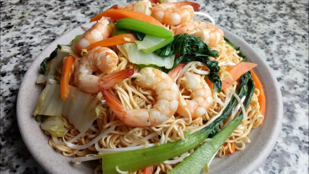 Hình ảnh Mì xào tôm