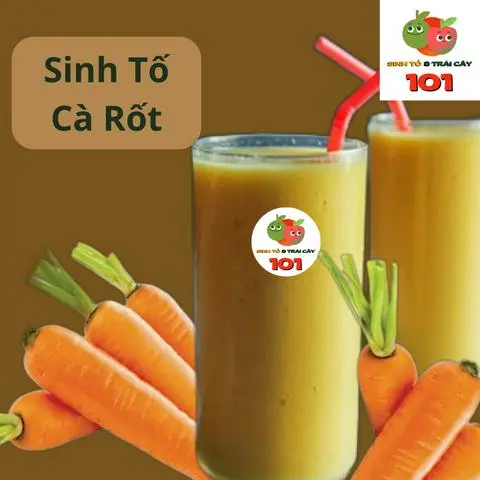 Hình ảnh Sinh tố Cà Rốt