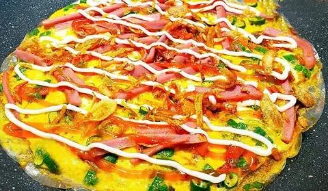 Hình ảnh Bánh tráng nướng trứng gà