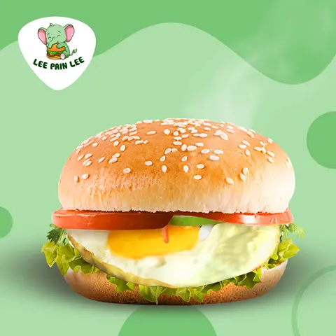 Hình ảnh Burger trứng