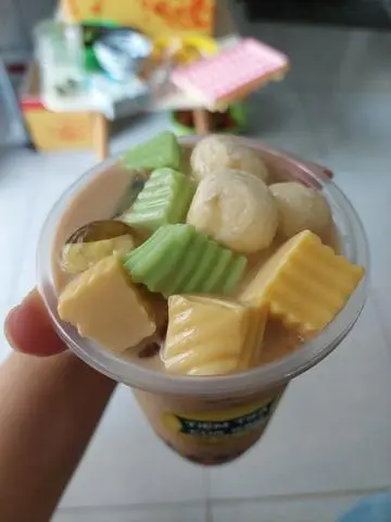 Hình ảnh Trà sữa truyền thống trân châu pudding -700ML