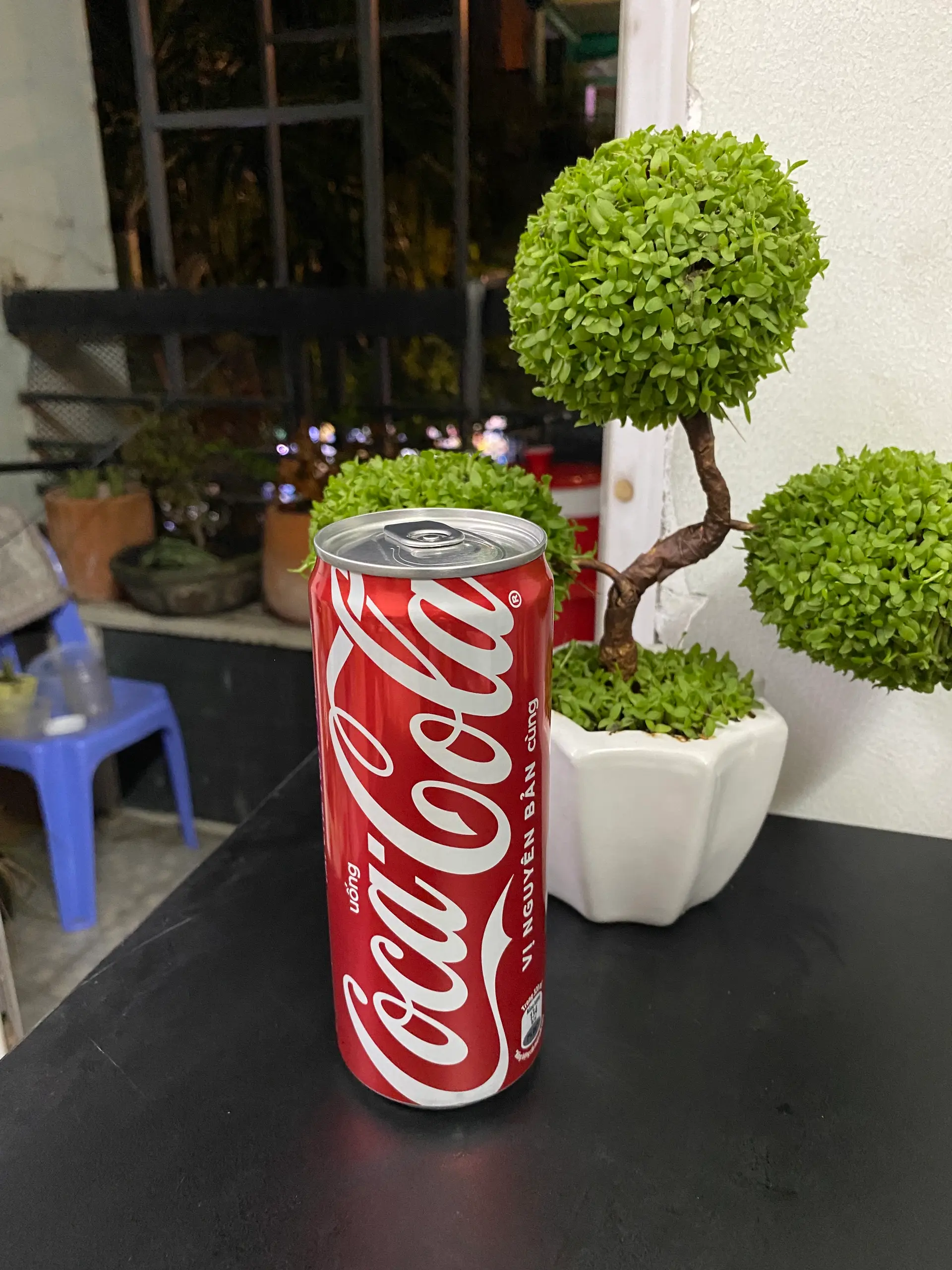 Hình ảnh Coca Kèm Đá, Ống Hút