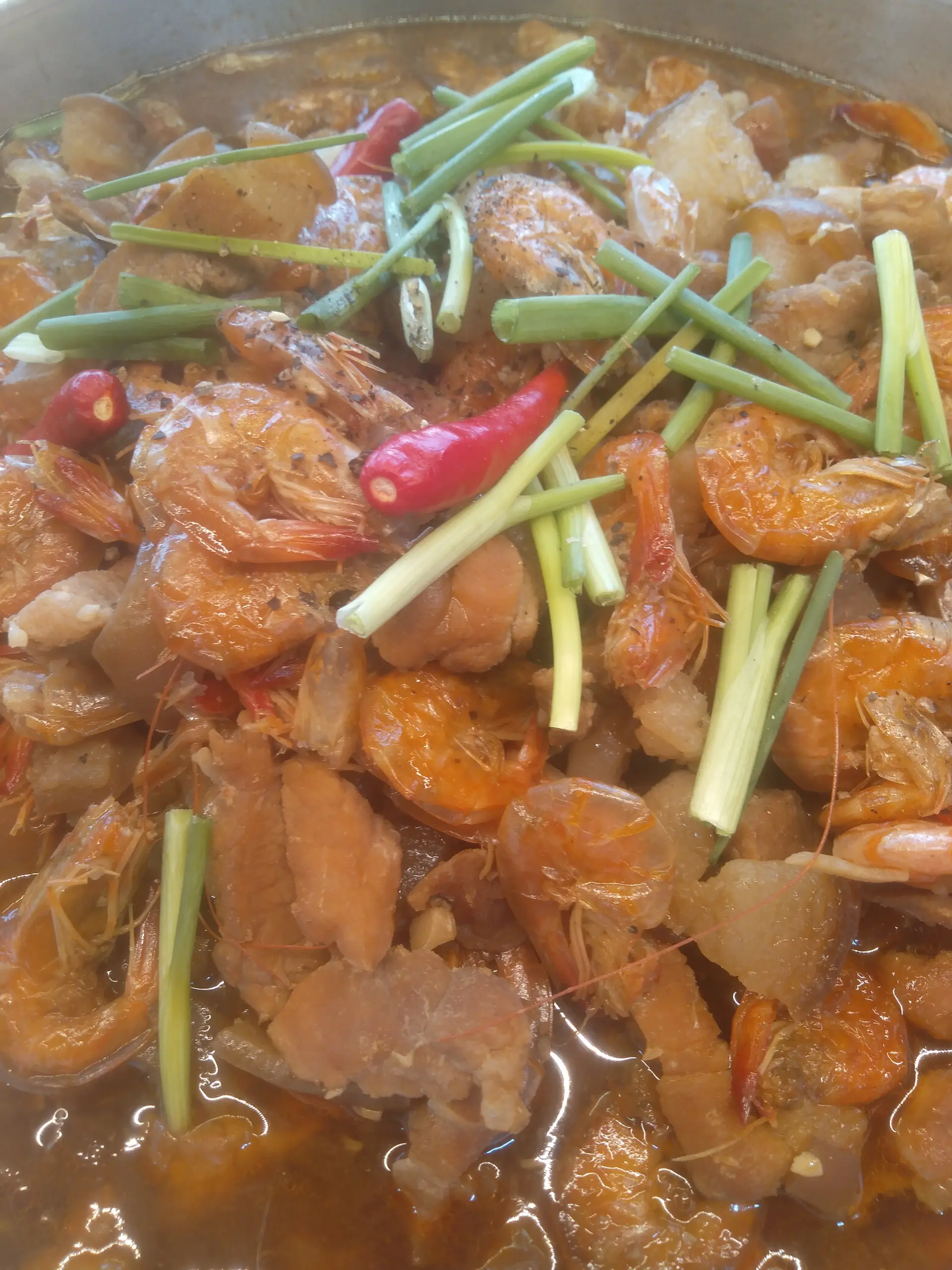 Hình ảnh CƠM TÔM RAM THỊT 