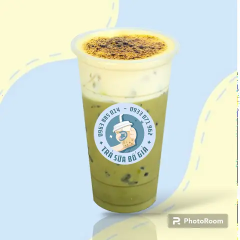 Hình ảnh Matcha kem trứng khè