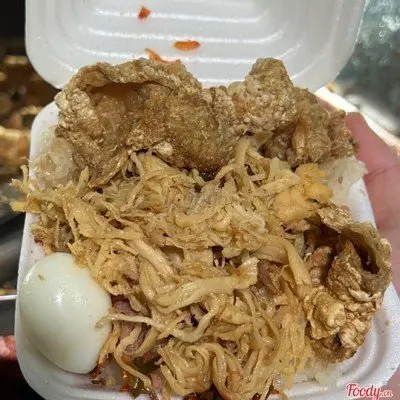 Hình ảnh Xôi gà xé không da giòn nhỏ