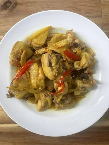 Hình ảnh Gà kho gừng