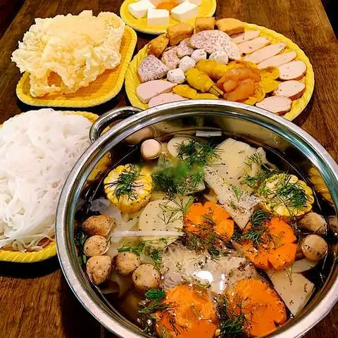 Hình ảnh Lẩu măng chua chay