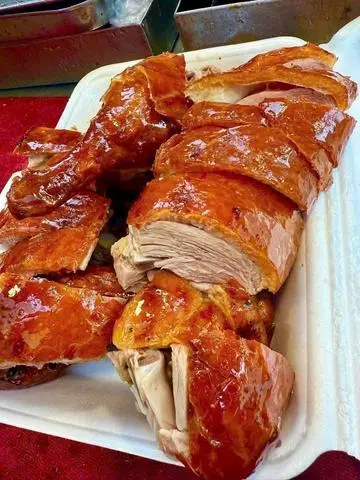 Hình ảnh 1/2(nửa) con vịt da giòn + 5 bánh bao