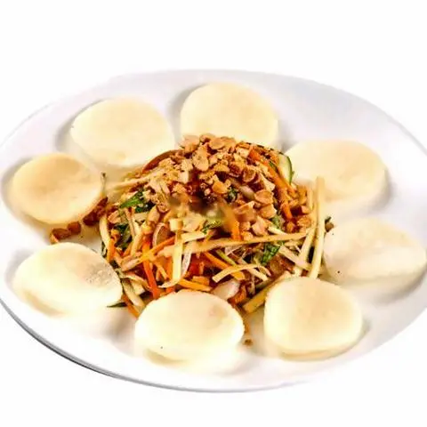 Hình ảnh Gỏi tâm dừa chay