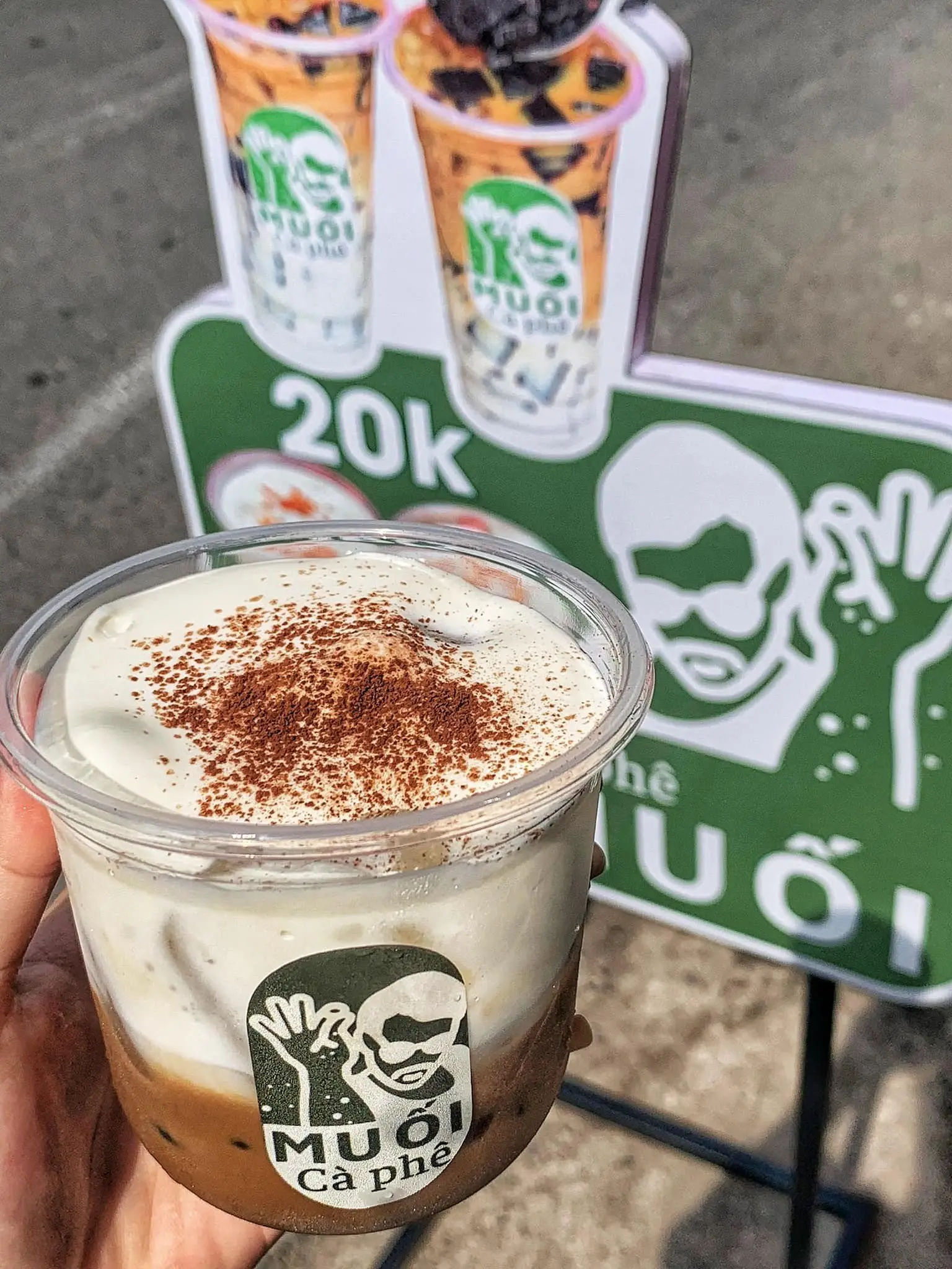 Hình ảnh Cà Phê Muối Ly Lớn 700ml
