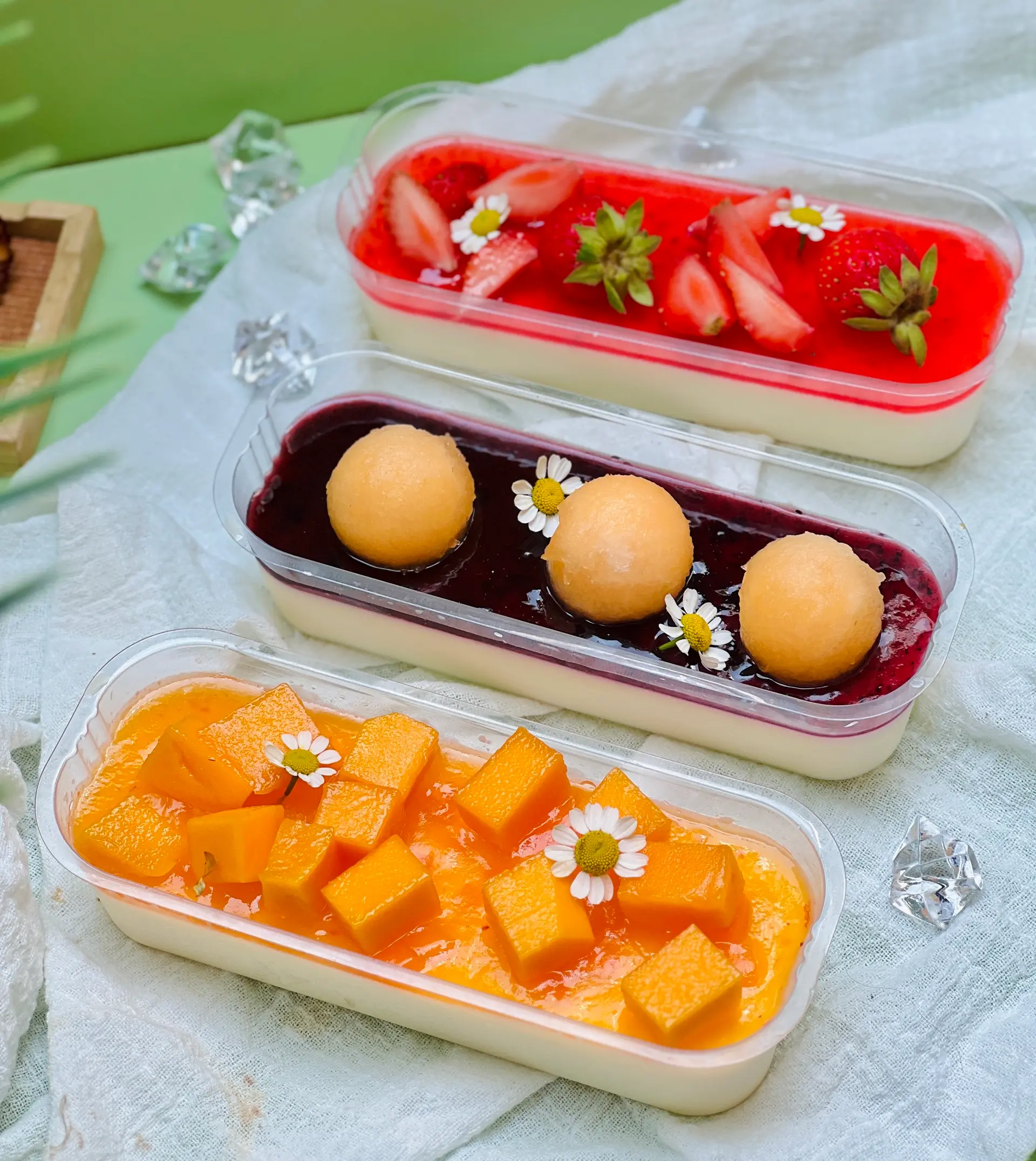 Hình ảnh Panacotta chanh dây