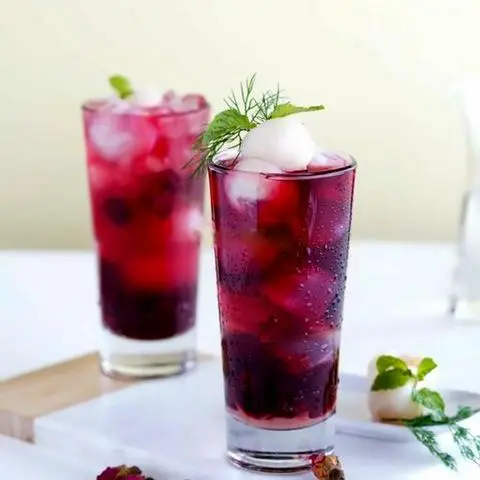 Hình ảnh Trà việt quất ly nhỏ 500ml