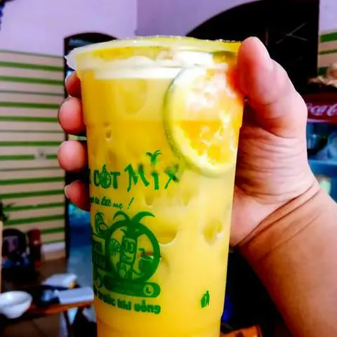 Hình ảnh Nước mía cam vắt