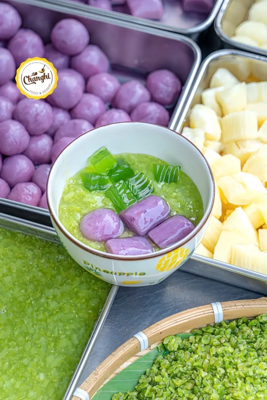 Hình ảnh CHÈ CỐM KHOAI MÔN 