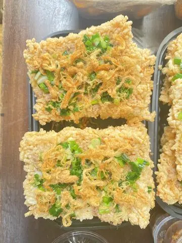 Hình ảnh Cơm cháy pate chà bông mỡ hành