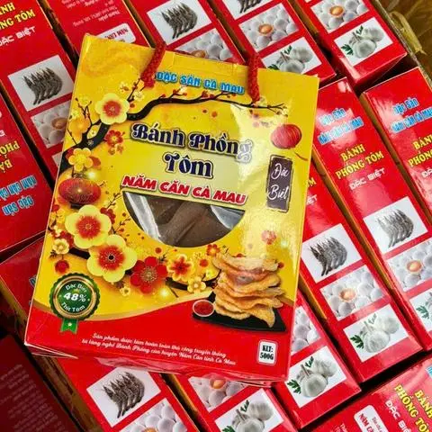 Hình ảnh Bánh phồng tôm Năm Căn (500g)