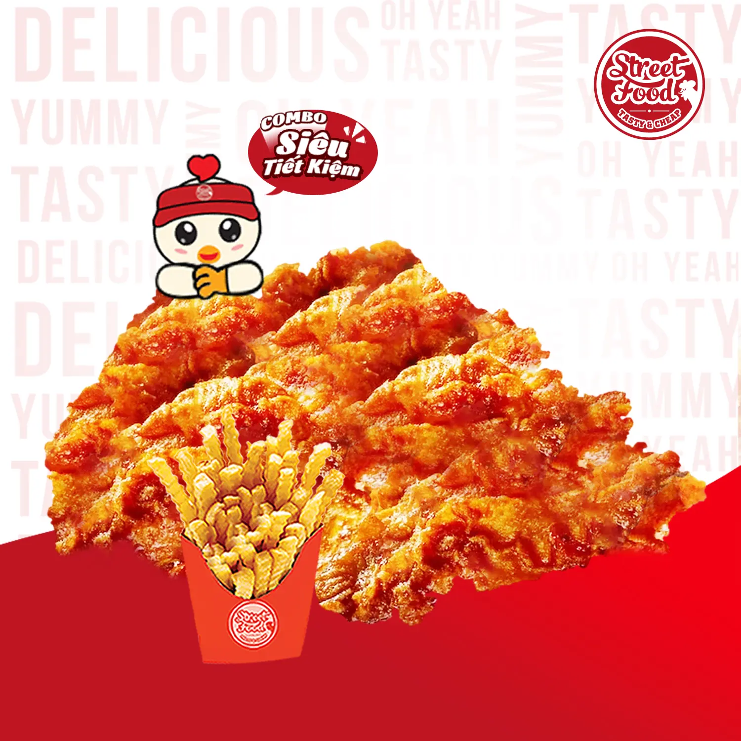 Hình ảnh Combo Đùi Gà Không Xương Xốt