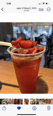 Hình ảnh trà mận Hà Nội