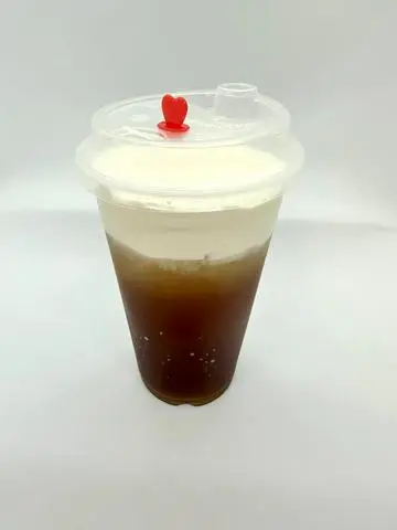 Hình ảnh Trà bí đao kem phô mai White Gourd Tea With Sweet Cheese 冬瓜甜芝士茶 