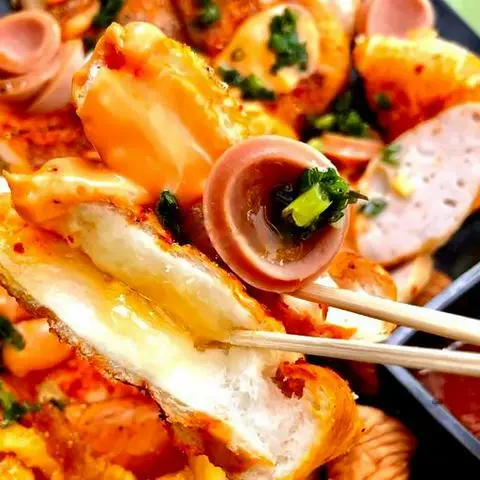 Hình ảnh Bánh mỳ nướng full toping