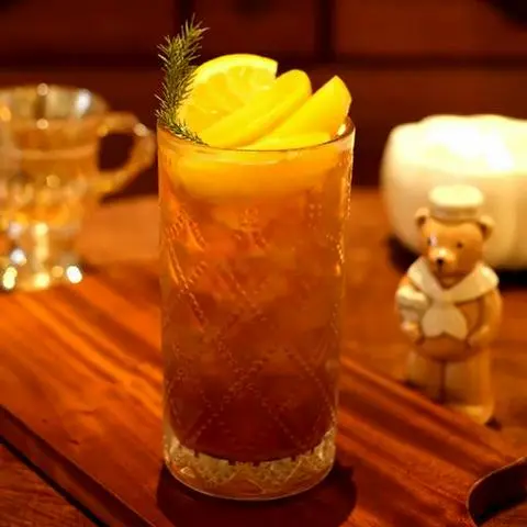 Hình ảnh Orange peach tea