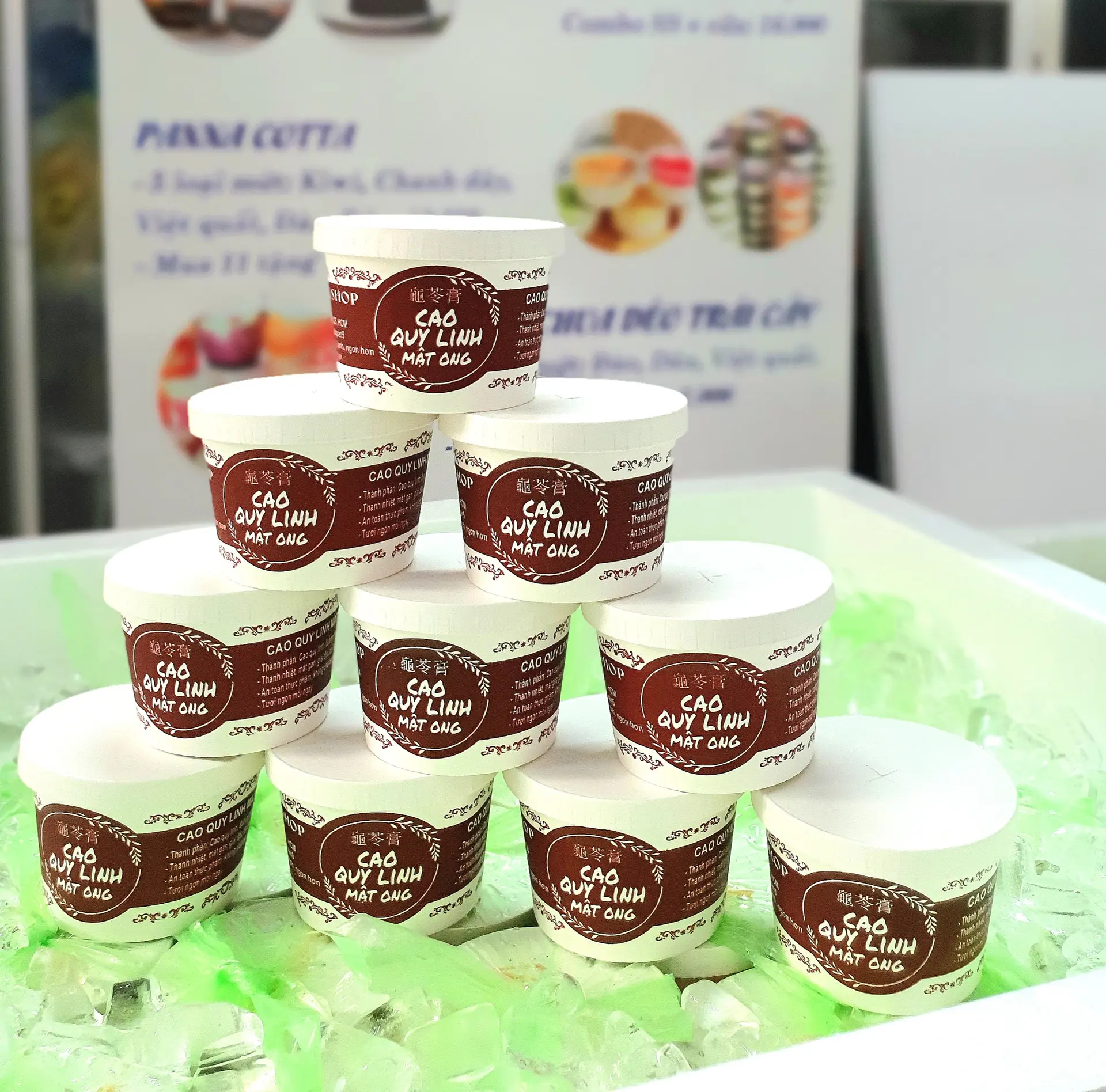 Hình ảnh Set 10 Quy linh cao mật ong sữa