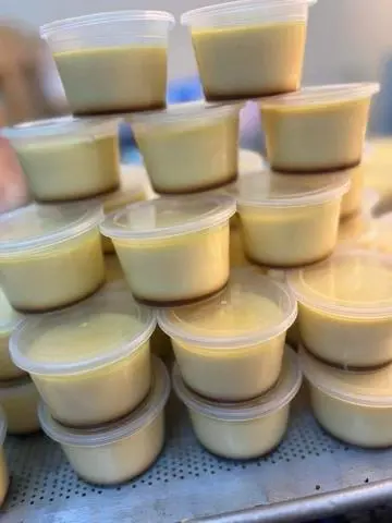 Hình ảnh bánh Flan ( hũ lớn ) 