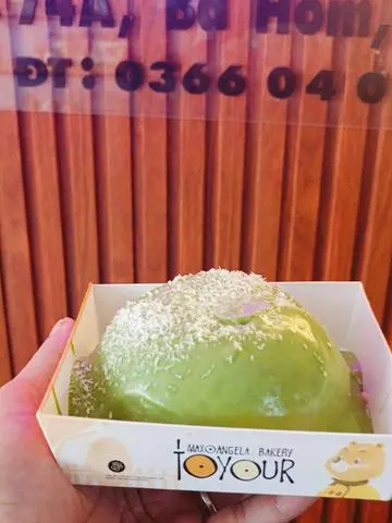 Hình ảnh Bánh Phú sĩ sầu riêng 