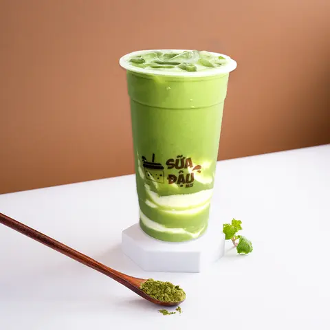 Hình ảnh Sữa Đậu Nành Matcha Tàu Hủ