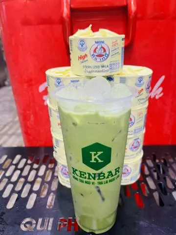 Hình ảnh matcha sữa gấu 