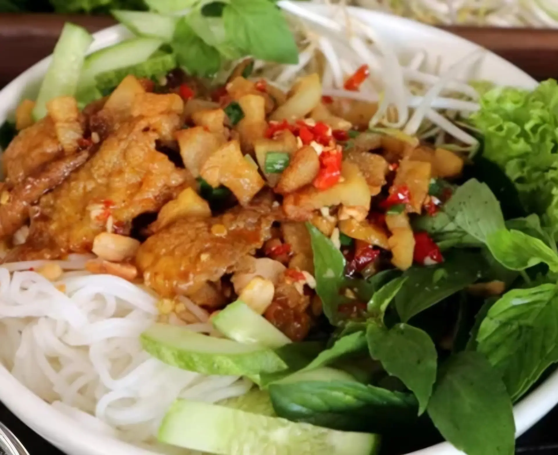 Hình ảnh Bún xào thịt heo