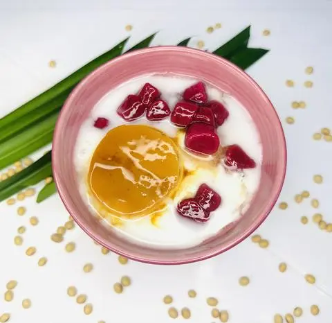 Hình ảnh Tàu hũ bánh flan khoai dẻo