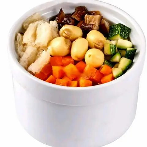 Hình ảnh Súp thủy trúc hạt sen chay