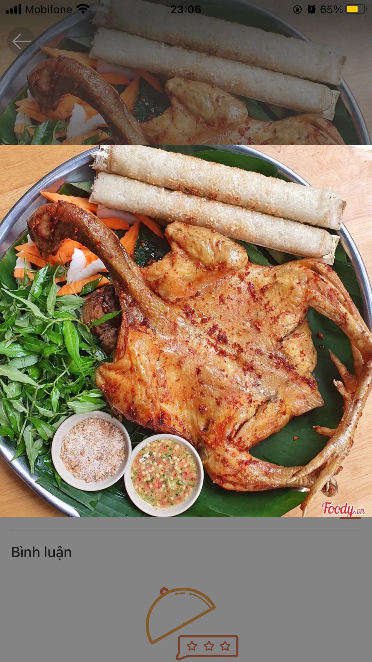 Hình ảnh Combo 4: 1 con Gà ta nướng Muối Ớt + 1 Ống Cơm Lam