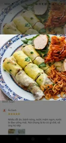 Hình ảnh Bánh Cuốn trứng lớn