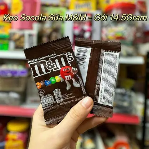Hình ảnh Kẹo Socola Sữa M&M - Gói Nhỏ 14.5Gram