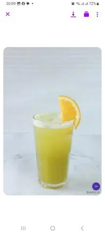 Hình ảnh nước  Mía  CAM  ..( Ly Lớn]