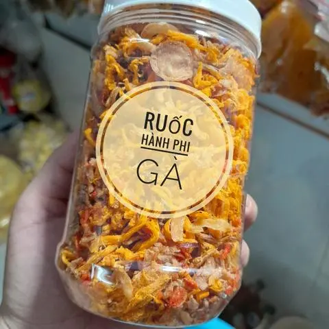 Hình ảnh Ruốc hành phi Gà 200gr ( MỚI )