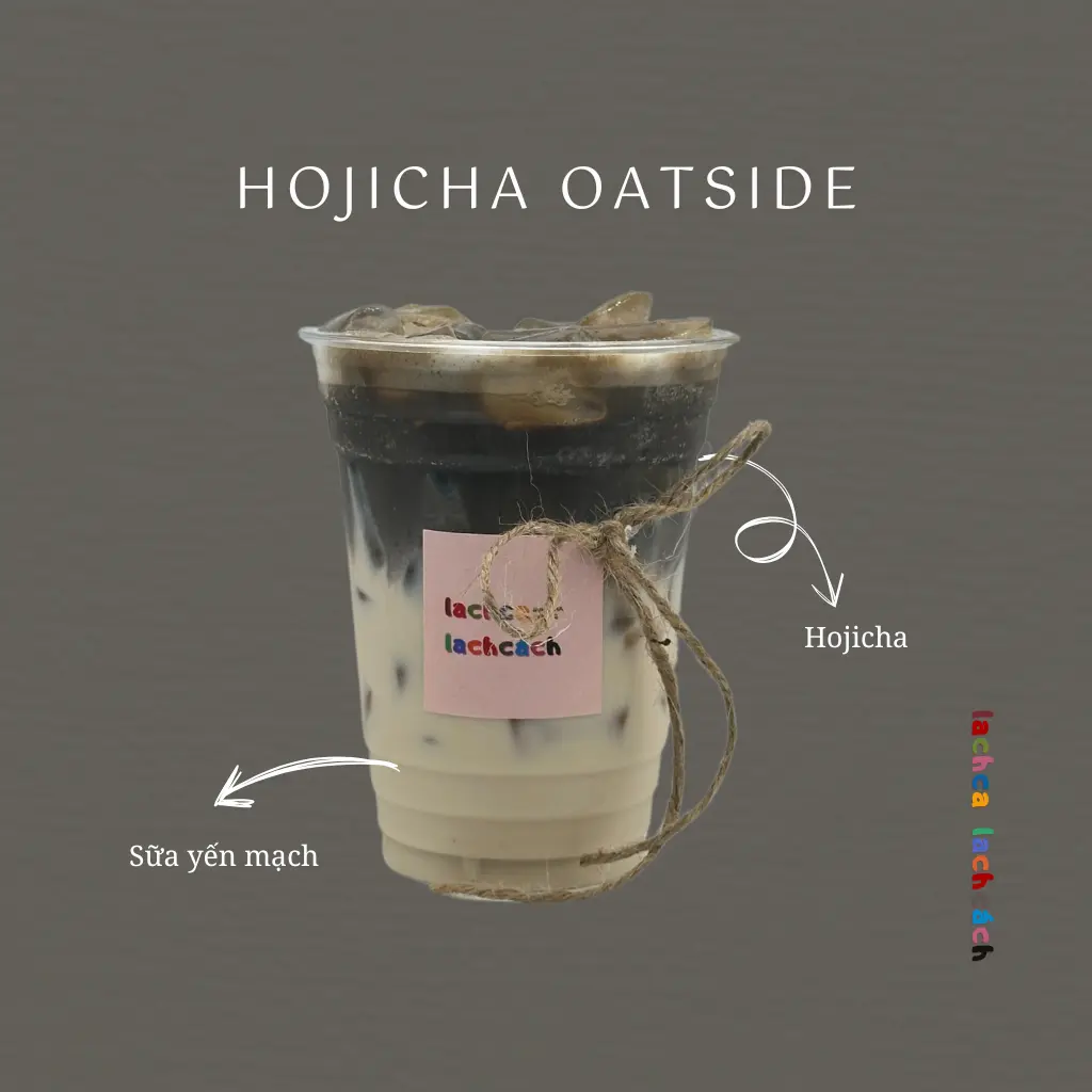 Hình ảnh Hojicha oatside
