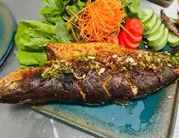 Hình ảnh CÁ CAM LỚN NƯỚNG MUỐI ỚT 