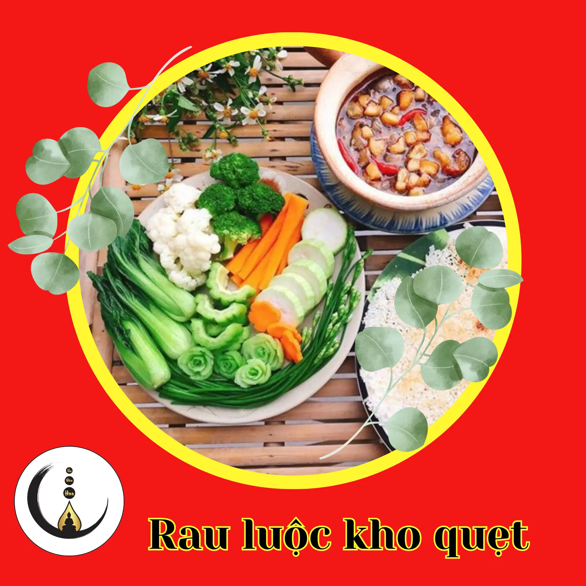 Hình ảnh RAU LUỘC KHO QUẸT