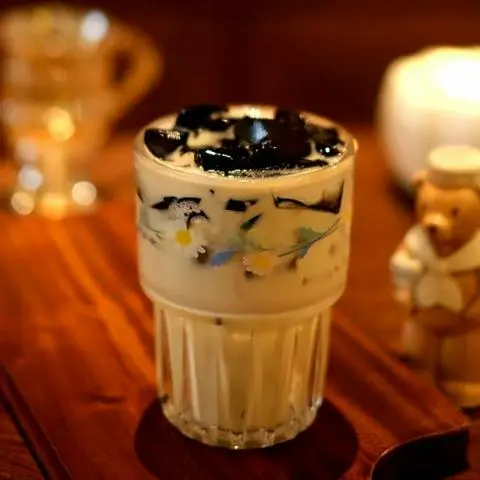 Hình ảnh Smokey Oolong milk tea jelly