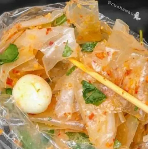 Hình ảnh Bánh Tráng Tỏi Thịt Bằm 