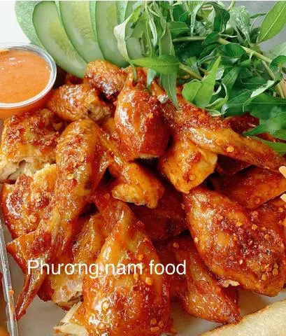 Hình ảnh Gà nướng mắm nhĩ cô đơn