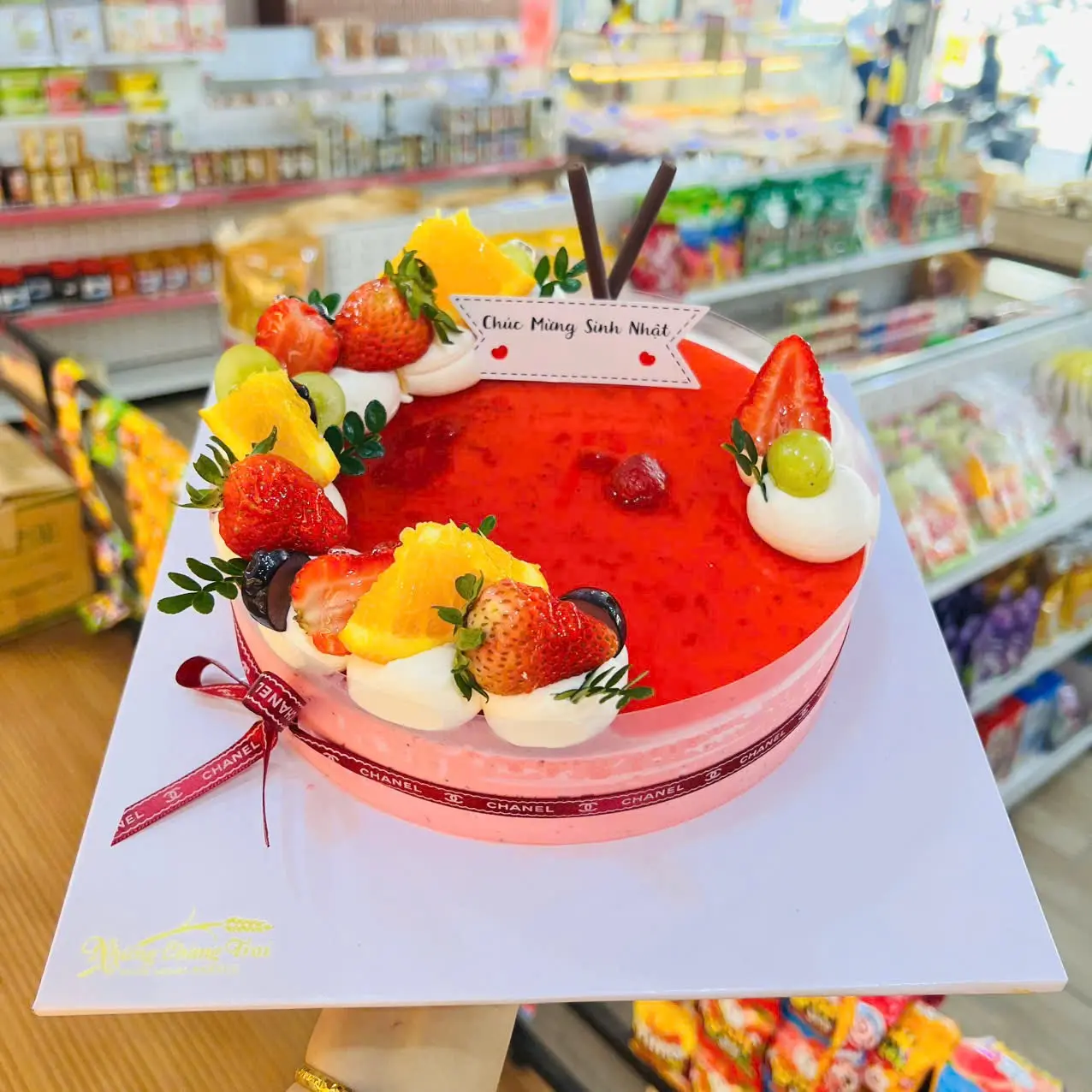 Hình ảnh Bánh Mousse Dâu 20cm 